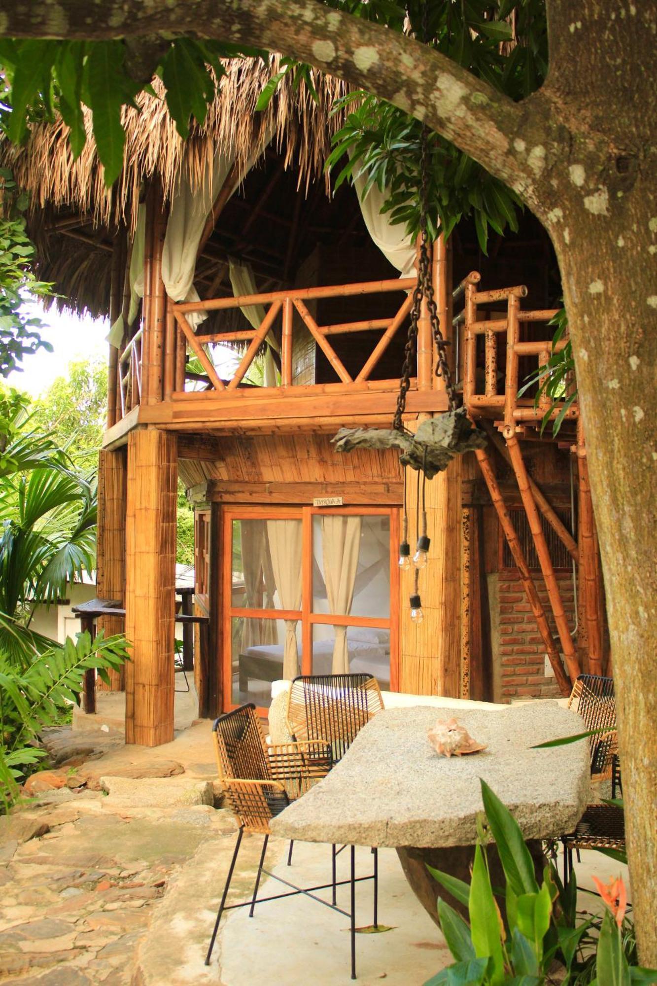 Hierba Buena Eco Hostel El Zaino Luaran gambar